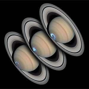 Saturn's Dynamic Auroras